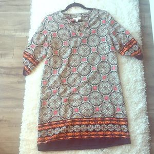 Pattern sheath dress